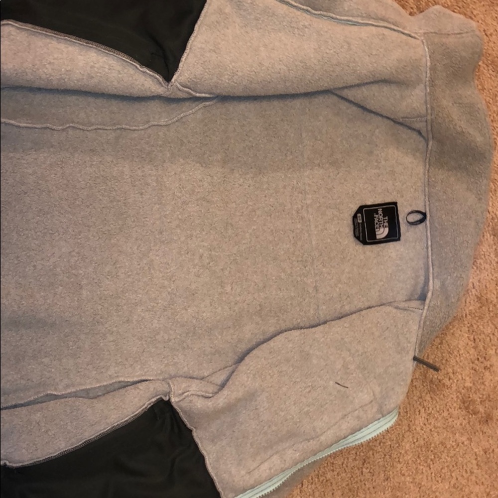 Gray zip up jacket - Picture 2 of 4